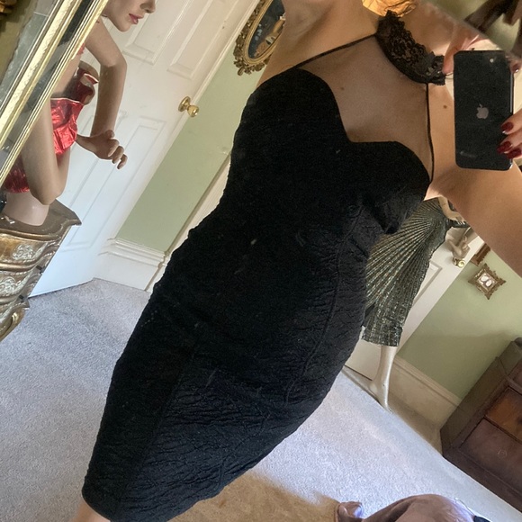 Vintage Mesh & Lace Dress - Picture 9 of 9